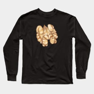 Walnut Half Long Sleeve T-Shirt